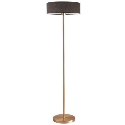 Lampa stojąca LED TUNJA 1xE27/20W/230V śr. 38 cm złota/brązowa