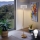 Lampa stojąca LED TUNJA 1xE27/20W/230V Ø 30 cm złota/biała
