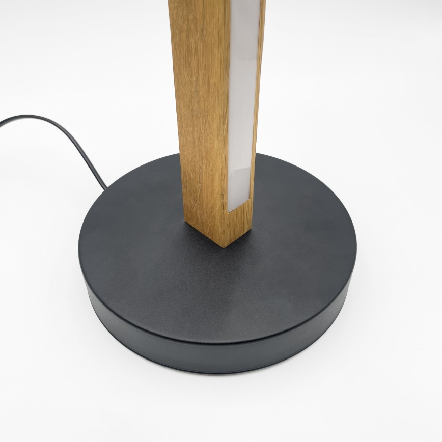 Lampa stojąca LED VERDE LED/18W/230V 3000K dąb/czarny