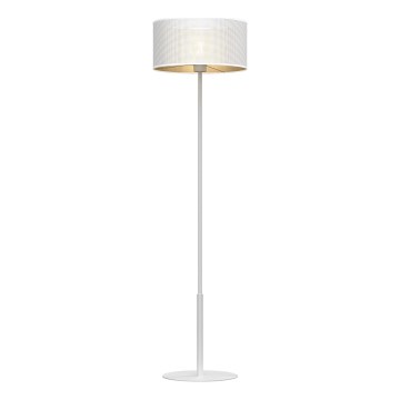 Lampa stojąca LOFT SHADE 1xE27/60W/230V biała/złota