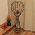 Lampa stojąca MERCURE 1xE27/15W/230V czarna