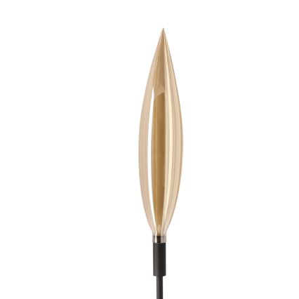 Lampa stojąca NORDIC 1xG9/5W/230V czarna/dymowo-beżowa