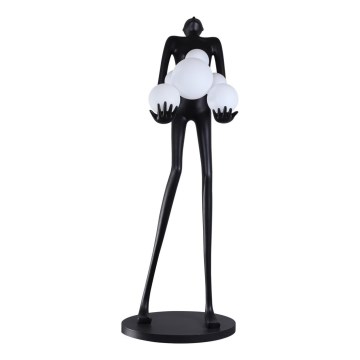 Lampa stojąca SILUETTE 6xE27/25W/230V 180 cm Human Ball