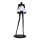 Lampa stojąca SILUETTE 6xE27/25W/230V 180 cm Human Ball