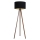 Lampa stojąca STANDART 1xE27/60W/230V czarna/wenge