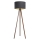 Lampa stojąca STANDART 1xE27/60W/230V szara/wenge