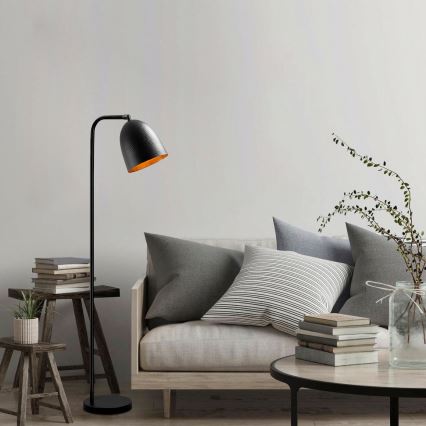 Lampa stojąca TATTOO 1xE27/40W/230V czarna