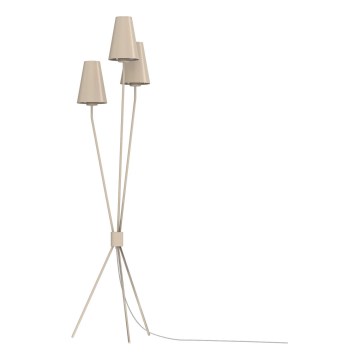Lampa stojąca TREFOT 3xE14/15W/230V beżowa