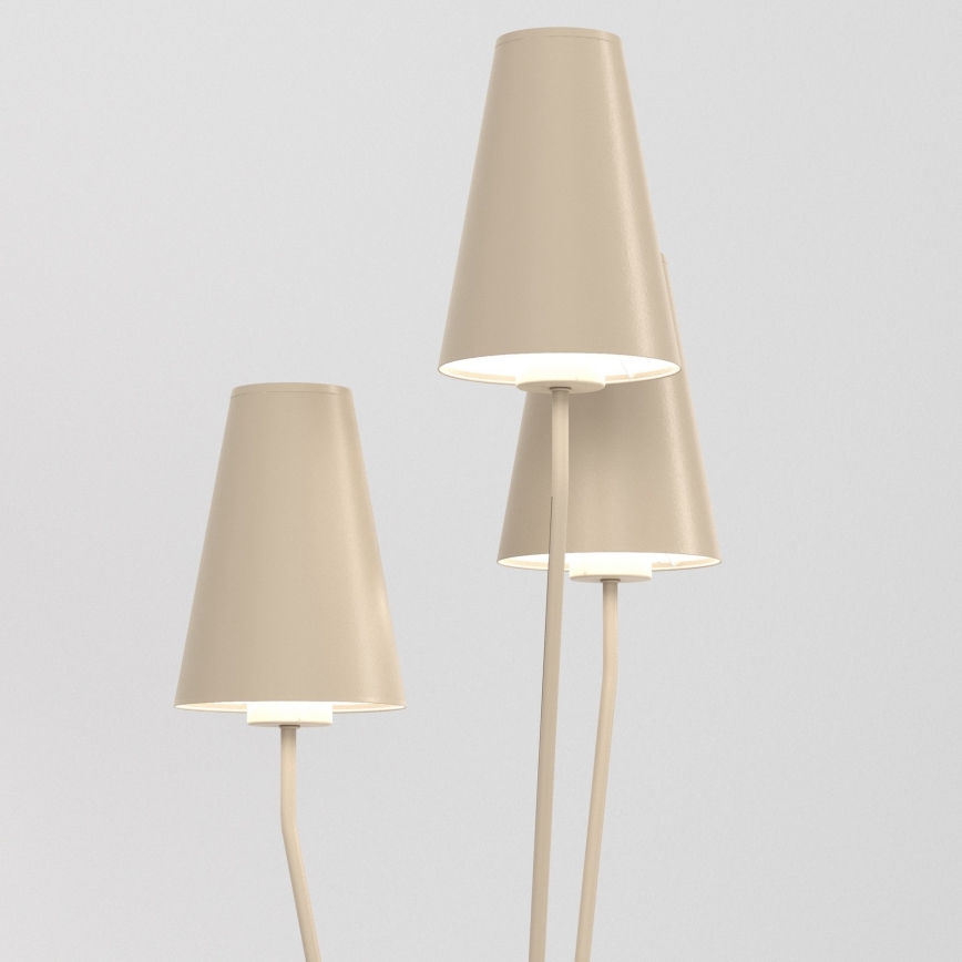 Lampa stojąca TREFOT 3xE14/15W/230V beżowa