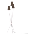 Lampa stojąca TREFOT 3xE14/15W/230V brązowa/kremowa