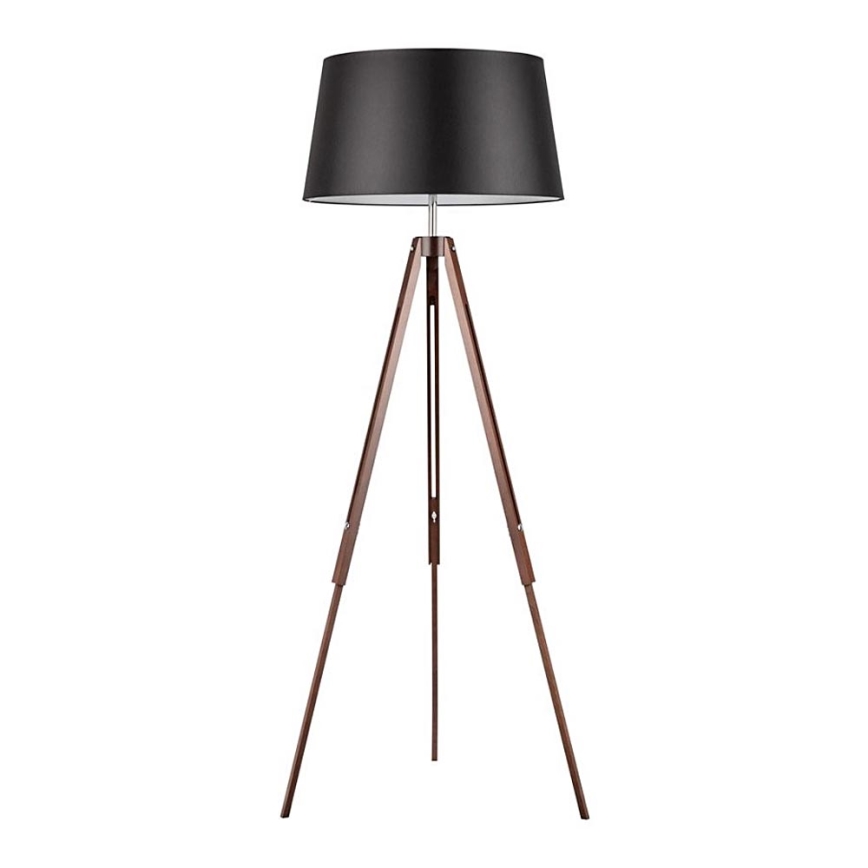 Lampa stojąca TRIPOD 1xE27/60W/230V buk