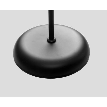 Lampa stojąca WENDY 1xE27/100W/230V + 1xE14/40W czarna