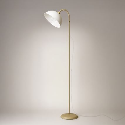 Lampa stojąca ZACK 1xE27/15W/230V beżowa