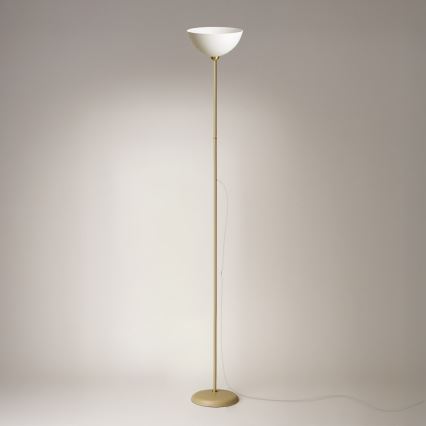 Lampa stojąca ZACK 1xE27/15W/230V beżowa