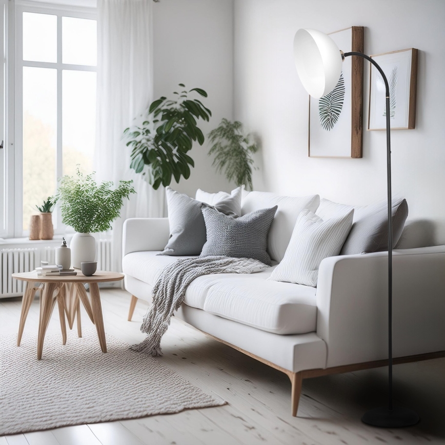 Lampa stojąca ZACK 1xE27/15W/230V czarna