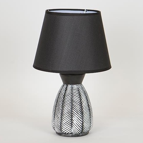 Lampa stołowa 1xE14/40W/230V czarny