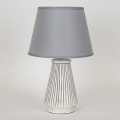 Lampa stołowa 1xE14/40W/230V patyna/szary