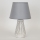 Lampa stołowa 1xE14/40W/230V patyna/szary