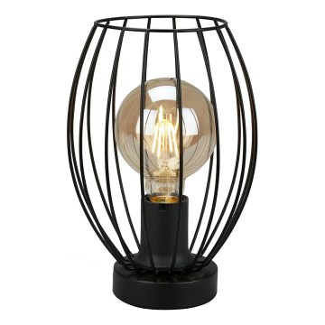 Lampa stołowa 1xE27/25W/230V czarna