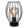 Lampa stołowa 1xE27/25W/230V czarna