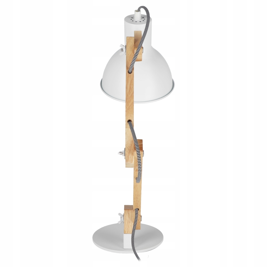 Lampa stołowa 1xE27/40W/230V biała