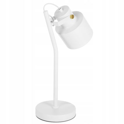Lampa stołowa 1xE27/40W/230V biała