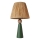 Lampa stołowa 1xE27/40W/230V brązowy/zielony