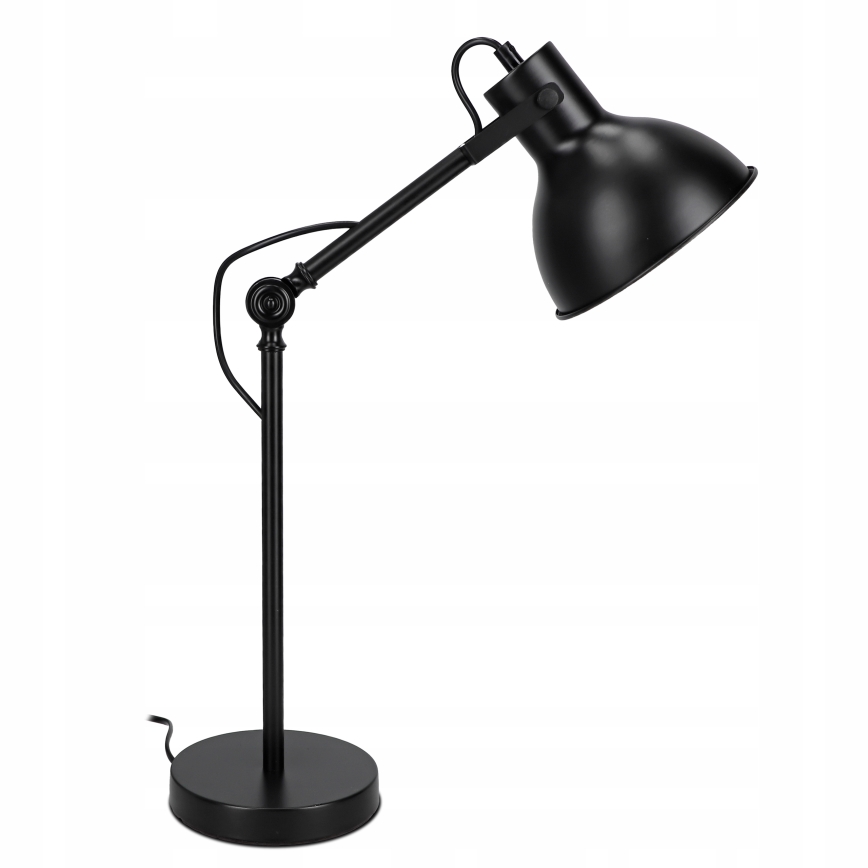 Lampa stołowa 1xE27/40W/230V czarna