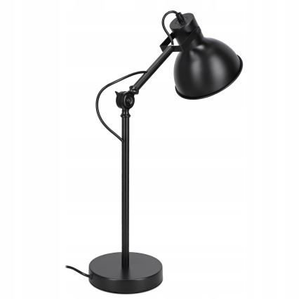 Lampa stołowa 1xE27/40W/230V czarna