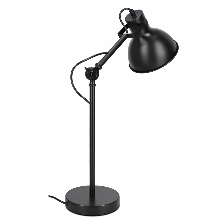 Lampa stołowa 1xE27/40W/230V czarna