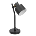Lampa stołowa 1xE27/40W/230V czarna
