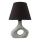 Lampa stołowa 1xE27/40W/230V czarna/zielona