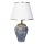 Lampa stołowa 1xE27/40W/230V niebieski/złoty