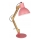Lampa stołowa 1xE27/40W/230V różowa
