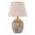 Lampa stołowa 1xE27/40W/230V złoty/beżowy