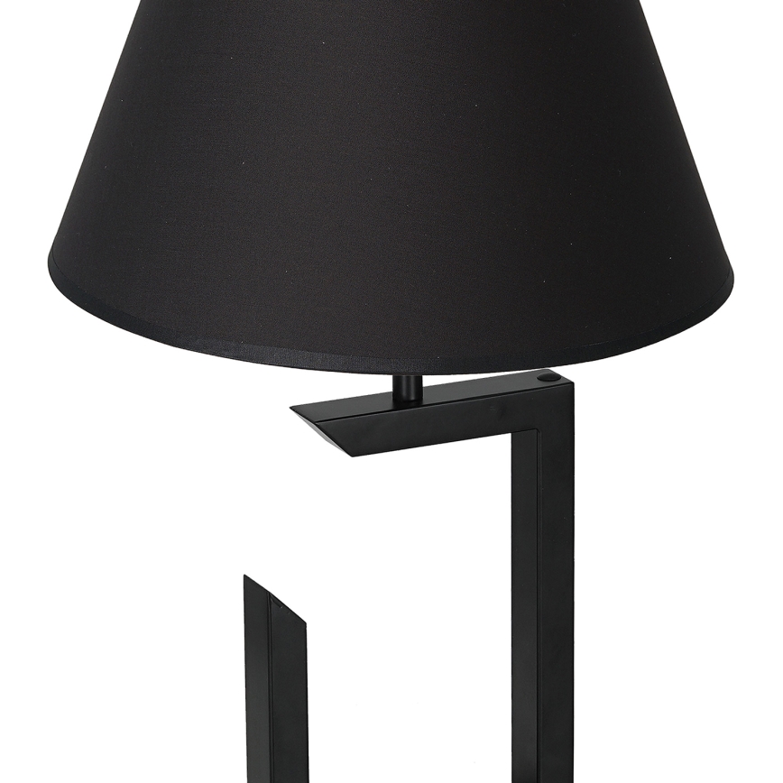 Lampa stołowa 1xE27/60W/230V 45 cm czarny/złoty
