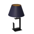 Lampa stołowa 1xE27/60W/230V 45 cm niebieski/złoty