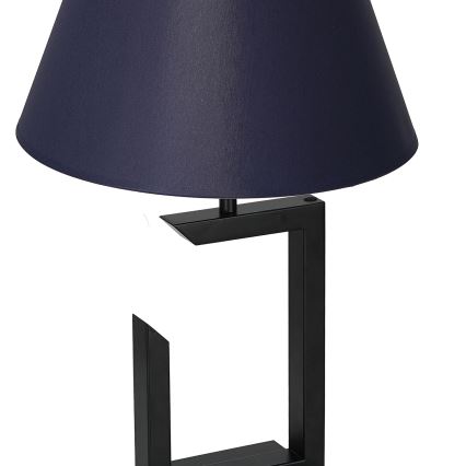 Lampa stołowa 1xE27/60W/230V 45 cm niebieski/złoty