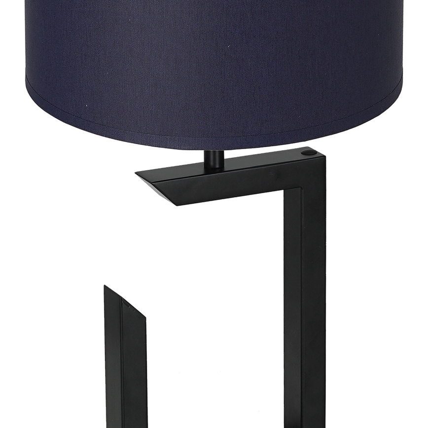 Lampa stołowa 1xE27/60W/230V 45 cm niebieski/złoty