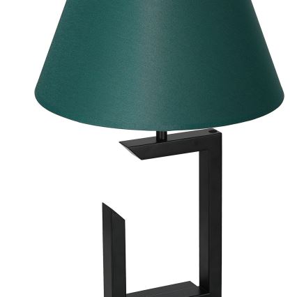 Lampa stołowa 1xE27/60W/230V 45 cm zielony/złoty