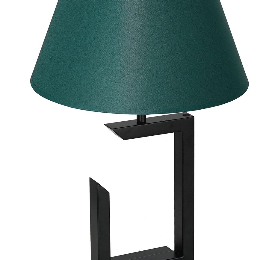 Lampa stołowa 1xE27/60W/230V 45 cm zielony/złoty
