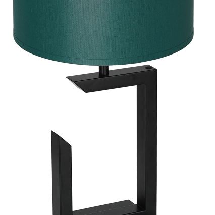 Lampa stołowa 1xE27/60W/230V 45 cm zielony/złoty