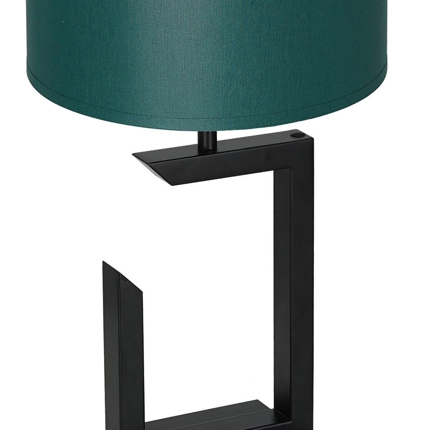 Lampa stołowa 1xE27/60W/230V 45 cm zielony/złoty