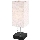Lampa stołowa 1xE27/60W/230V z USB ładowarą