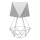 Lampa stołowa ADAMANT LARGE 1xE27/15W/230V szary