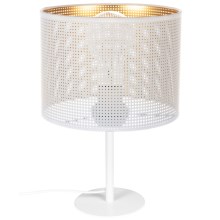 Lampa stołowa ALDO 1xE27/60W/230V biały