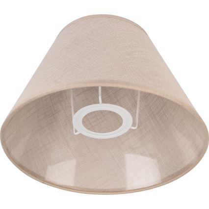 Lampa stołowa AMFORA 1xE27/60W/230V beżowa/buk