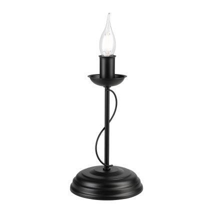 Lampa stołowa ANTON 1xE14/60W/230V czarna