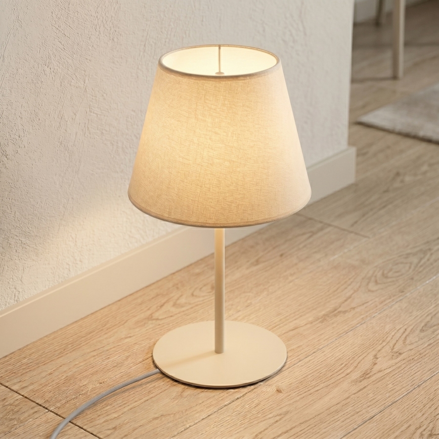 Lampa stołowa ARDEN 1xE27/15W/230V beżowa