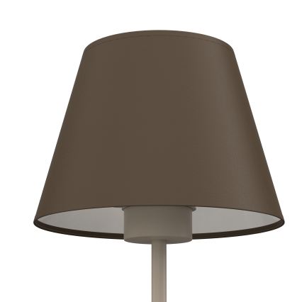 Lampa stołowa ARDEN 1xE27/15W/230V beżowo-brązowa
